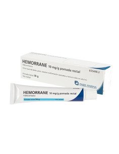 ▷ Hemorrane 1O MG pomada rectal [30G] | Comprar online | BadaFarma
