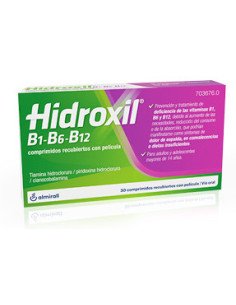 Hidroxil B1- B6 - B12 [30 comprimidos] | Comprar online | BadaFarma