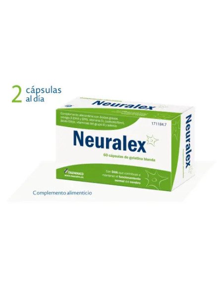 NEURALEX: ▷ Refuerza funcionamiento cognitivo del cerebro | Comprar | BadaFarma