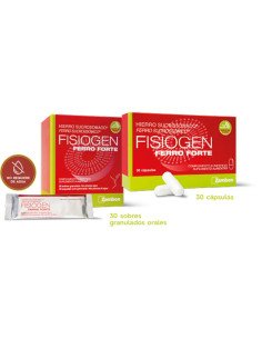 Fisiogen Ferro Forte: ▷ Indicado en estados carenciales de hierro | Comprar | BadaFarma