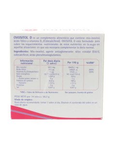 OVUSITOL D: ▷ Formulado para cubrir cubrir necesidades nutricionales | Comprar | BadaFarma 2