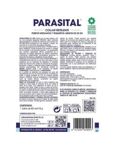 Parasital: ▷ Collar antiparasitario perros pequeños y medianos | Comprar | BadaFarma 2