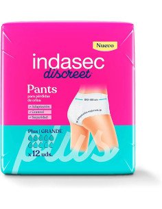 ▷ Indasec | Discreet Pants Plus Grande [12U]