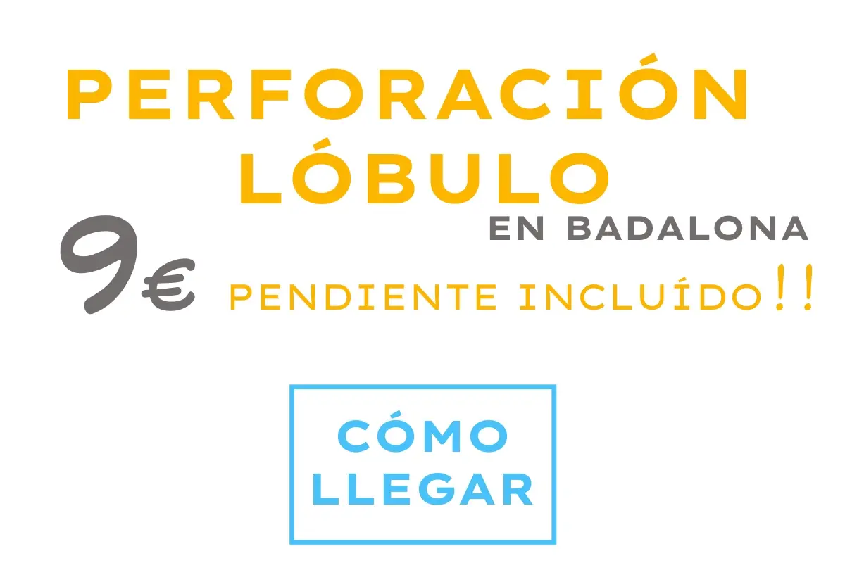 Perforación del lóbulo: ▷ Farmacia Laura Gómez  | Badalona